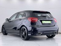 Used Mercedes A200 AMG line 2017 Black Hatchback