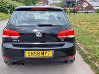 Used VW Golf VI S 2009 Black Hatchback