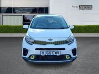 Used Kia Picanto X-Line 84 HP (61 kW) 2018 White Hatchback