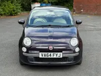 Used Fiat 500 Lounge 69 HP (50 kW) 2014 Mauve/purple Hatchback