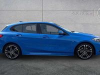 Used BMW 118 M Sport 134 HP (98 kW) 2021 Blue Hatchback