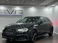 Used Audi A3 Sportback S-Line 150 HP (110 kW) 2018 Black Hatchback