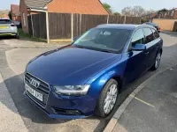 Used Audi A4 177 HP (130 kW) 2015 Blue Estate