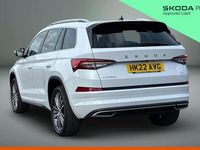 Used Skoda Kodiaq LAURIN & KLEMENT 187 HP (137 kW) 2022 Moon white metallic SUV