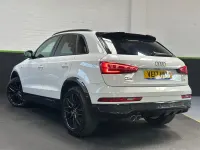 Used Audi Q3 Black Edition 184 HP (135 kW) 2017 White SUV