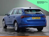Used Skoda Octavia SE L 147 HP (108 kW) 2022 Race blue metallic Estate