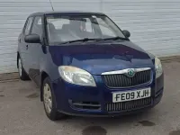 Used Skoda Fabia 2009 Blue Hatchback