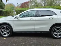 Begagnad Mercedes GLA200 AMG line 2017 Vit SUV