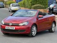 Used VW Golf Cabriolet S 2012 Red Cabriolet