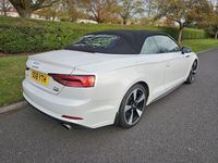 Used Audi A5 Cabriolet S-Line 2018 White Cabriolet