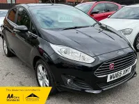 Used Ford Fiesta Zetec 82 HP (60 kW) 2015 Black Hatchback