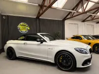 Used Mercedes C63S AMG Premium 2017 White Cabriolet