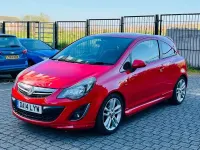 Second-hand Vauxhall Corsa SRi 100 CP (73 kW) 2014 Roșu Hatchback