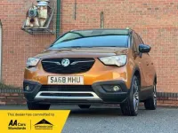 Used Vauxhall Crossland X Elite 130 HP (95 kW) 2018 Orange SUV