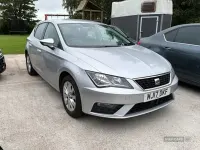 Used Seat Leon SE Technology 110 HP (80 kW) 2017 Silver Hatchback