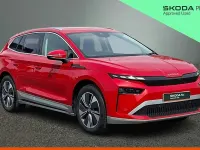 Used Skoda Enyaq iV 210 kW (286 HP) 2025 Velvet red metallic SUV