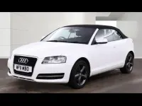 Used Audi A3 Cabriolet Comfort 2011 White Cabriolet