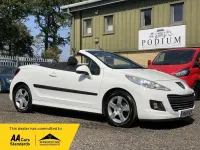 Used Peugeot 207 Active 2014 White Cabriolet