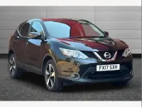Used Nissan Qashqai N-Connecta 108 HP (79 kW) 2017 Black SUV