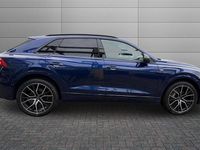 Used Audi Q8 Black Edition 340 HP (250 kW) 2022 Blue SUV