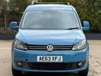 Used VW Caddy Maxi Highline 102 HP (75 kW) 2013 Blue MPV