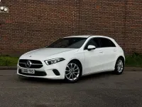 Used Mercedes A180 2018 White Hatchback