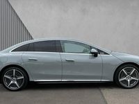 Used Mercedes EQE300 AMG Line Premium 180 kW (245 HP) 2023 Manufaktur alpine grey solid Sedan