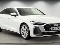 Used Audi A5 S-Line 2025 Glacier white metallic/glacier white metallic Hatchback