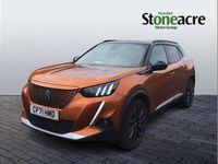 Used Peugeot e-2008 Premium 100 kW (136 HP) 2022 Orange SUV