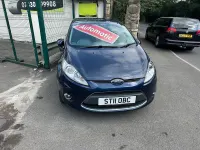 Used Ford Fiesta Zetec 96 HP (70 kW) 2011 Blue Hatchback