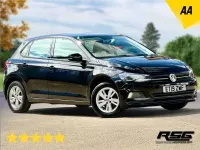 Used VW Polo SE 95 HP (69 kW) 2019 Black Hatchback