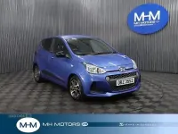 Used Hyundai i10 GO! 67 HP (49 kW) 2018 Blue Hatchback