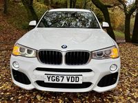 Used BMW X3 M Sport 190 HP (139 kW) 2017 White SUV