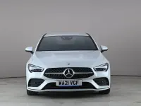 Used Mercedes CLA180 AMG Line Premium 136 HP (100 kW) 2021 White Sedan