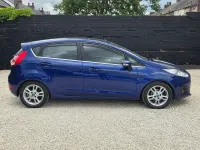 Used Ford Fiesta Zetec 2015 Blue Hatchback