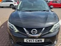 Used Nissan Qashqai N-Connecta 110 HP (80 kW) 2017 Black SUV