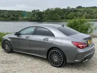 Used Mercedes CLA220 AMG line 177 HP (130 kW) 2018 Grey Sedan