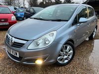 Used Vauxhall Corsa Design Edition 89 HP (65 kW) 2009 Silver Hatchback