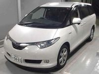 Used Toyota Estima Hybrid 2006 White MPV