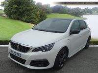 Used Peugeot 308 GT-line 2020 White Hatchback