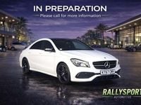 Used Mercedes CLA220 AMG line 2017 White Sedan