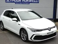 Used VW Golf VIII R-line 150 HP (110 kW) 2023 White Hatchback