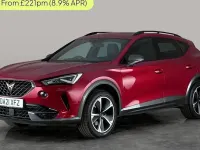 Used Cupra Formentor 150 HP (110 kW) 2021 Red SUV