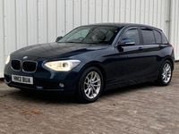 Begagnad BMW 116 2012 Blå Halvkombi