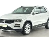 Used VW T-Roc SE 116 HP (85 kW) 2019 White SUV