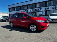 Begagnad Honda Jazz SE 2016 Röd Halvkombi