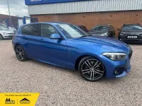 Used BMW 118 M Sport 2018 Estoril blue Hatchback