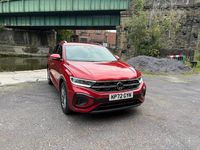 Used VW T-Roc R-line 150 HP (110 kW) 2022 Red SUV