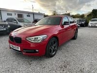Used BMW 116 Sport Line 2015 Red Hatchback