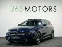 Used Mercedes E220 AMG line 191 HP (140 kW) 2017 Blue Estate